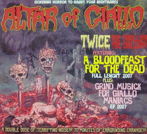 Altar Of Giallo : Twice the Chills!!! Twice the Thrills!!!!